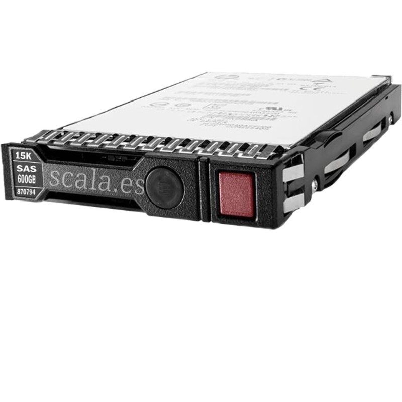 Disco Duro HPE 600GB SAS 12G - 15K SFF - 870757-B21 - 875217-002 - 870794-001